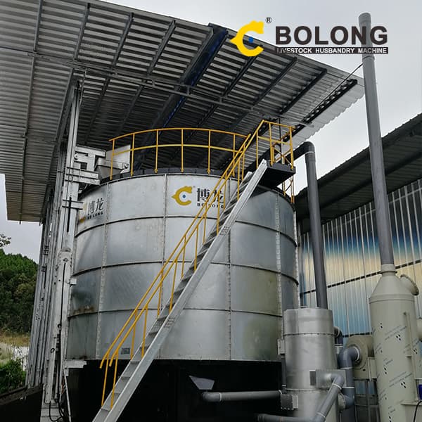 professional poultry manure fermentation tank